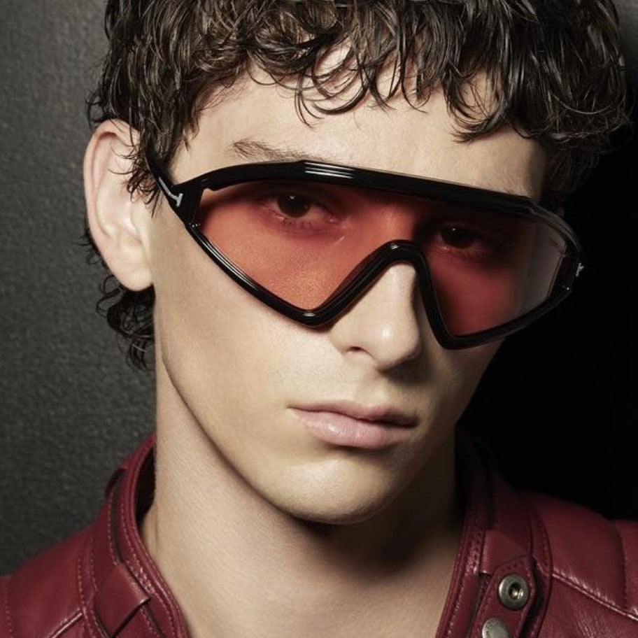 T-Shaped Asymmetric Split-Frame Sunglasses – Trendy Retro Runway Style