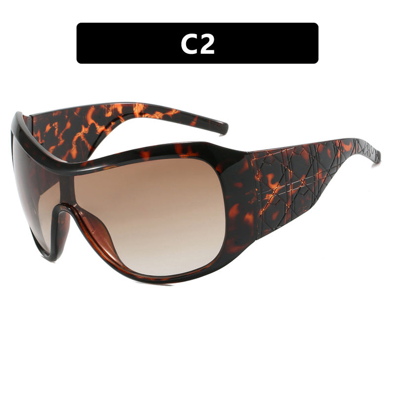 Oversized Y2K Fashion Sunglasses – Trendy Outdoor UV Protection Shades