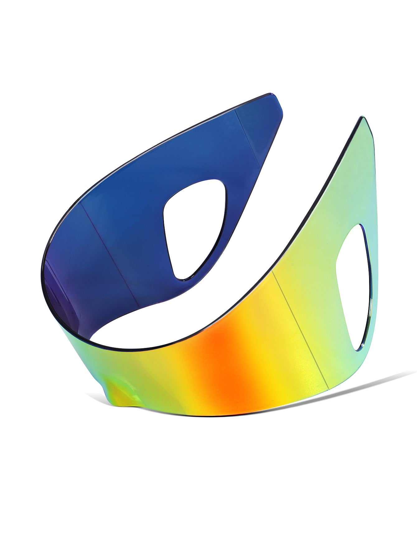 Extra-Large Y-Shaped Futuristic Over-Ear Sunglasses & Fashion Eye Mask