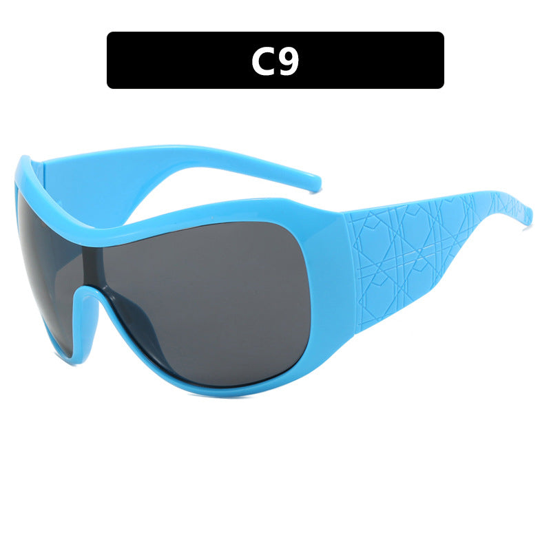 Oversized Y2K Fashion Sunglasses – Trendy Outdoor UV Protection Shades